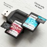 Card de Memorie cu Adaptor, 64GB - Kingston Canvas Select Plus (SDCS2/64GB) - Negru