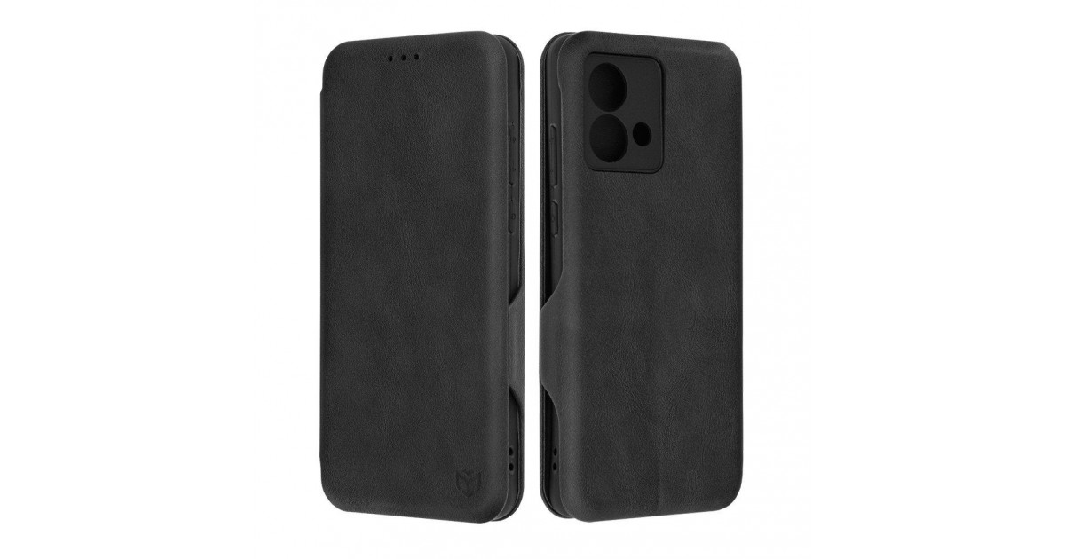 Husa pentru Motorola Moto G84 - Techsuit Safe Wallet Plus - Neagra