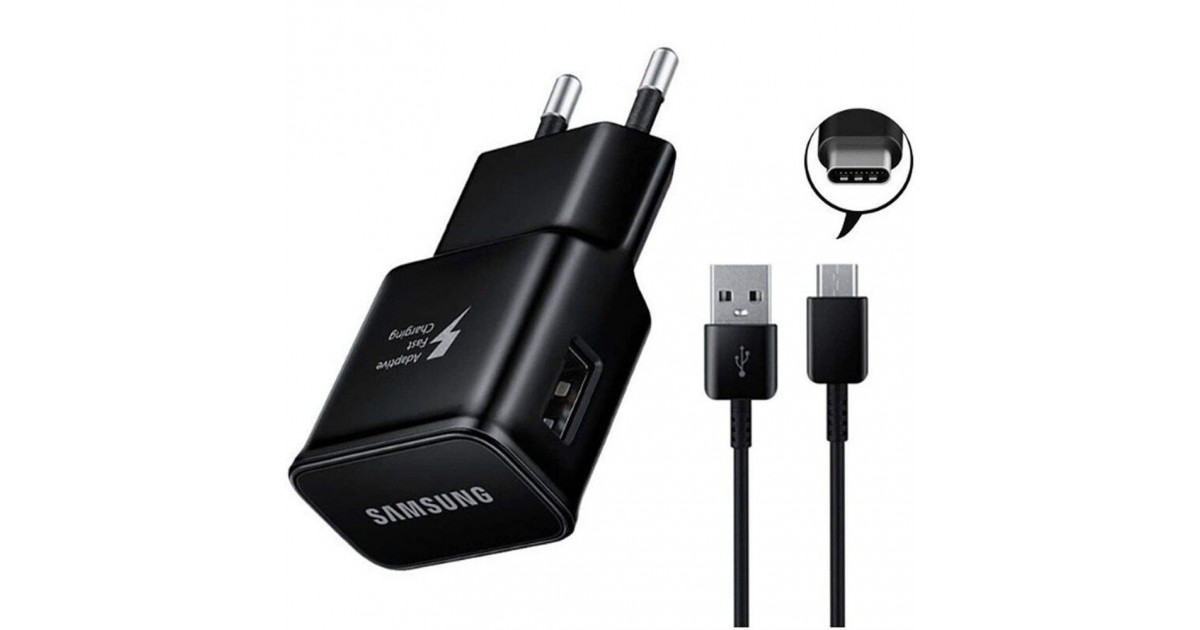 Incarcator Priza cu Cablu USB-C (EP-DG970BBE) - Samsung (EP-TA200EBE) - Negru