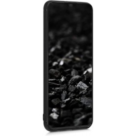 Husa Silicon pentru Huawei P40 Lite E / Huawei Y7P black, cu interior din microfibra, Neagra