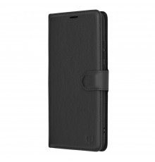 Husa pentru Xiaomi Redmi 13C 4G / 13C 5G / Poco M6 / C65 - Techsuit Leather Folio - Neagra