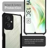 [PACHET 360] - Husa ColorVerse 360 + Folie de protectie -  Xiaomi Redmi 13C 5G / Poco M6  - Negru