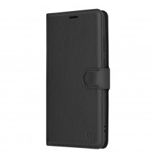 Husa pentru Motorola Moto G84 - Techsuit Leather Folio - Neagra