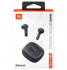 Casti in-ear Bluetooth cu Microfon TWS - JBL (Wave 300) - Negru