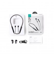 Casti Bluetooth True Wireless pentru Sport - JoyRoom (JR-DS1) - Negru