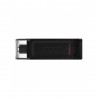 Stick de Memorie 256GB - Kingston DT70 (DT70/256GB) - Negru