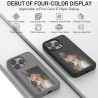 Husa pentru iPhone 15 Pro - Techsuit SmartScreen NFC - Neagra