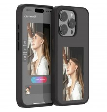 Husa pentru iPhone 15 Pro Max - Techsuit Glaze Series - Albastra Nebula