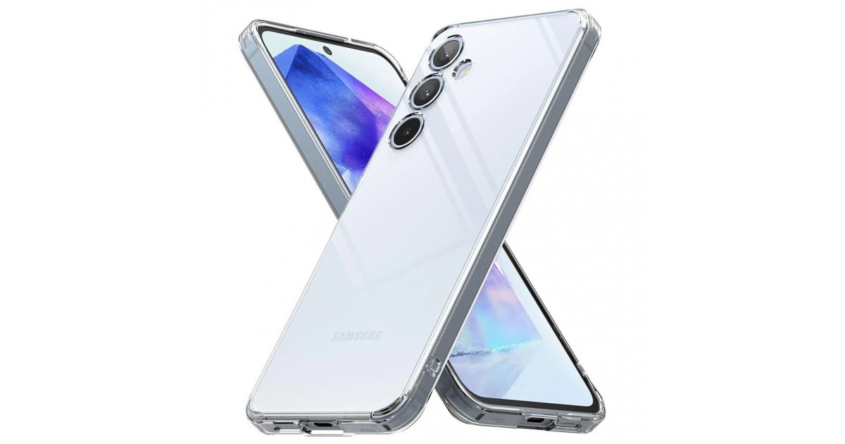 Husa pentru Samsung Galaxy A55 5G - Ringke Fusion - Clear