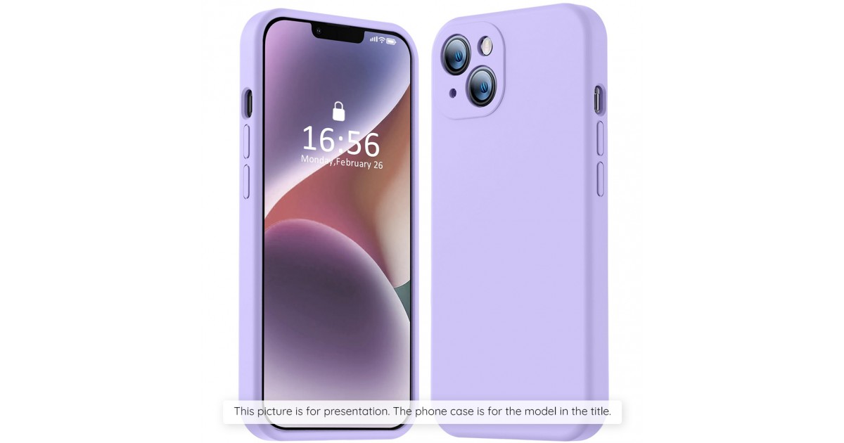 Husa pentru iPhone 15 Plus - Techsuit SoftFlex - Light Mov