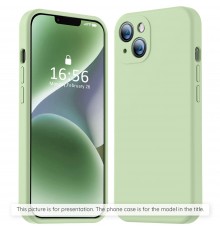 Husa pentru iPhone 15 Plus - Techsuit SoftFlex - Verde menta Verde