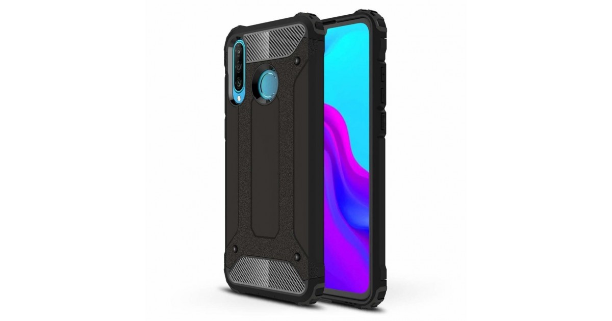 Husa Tpu Hybrid Armor pentru Huawei P30 Lite , Neagra