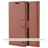 Husa pentru Motorola Moto G54 Power Edition / G64 - Techsuit Leather Folio - Maro