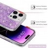Husa pentru Samsung Galaxy A05s - Techsuit Sparkly Glitter - Alba