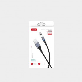 Cablu de date, magnetic, XO NB125 , Micro Usb, 1m, Negru