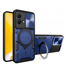 Husa pentru Motorola Moto G84 - Techsuit FlipCraft - Vibrant Albastra