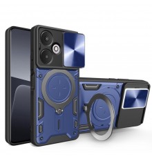 [PACHET 360] - Husa ColorVerse 360 + Folie de protectie -  Xiaomi Redmi 13C 5G / Poco M6  - Albastru