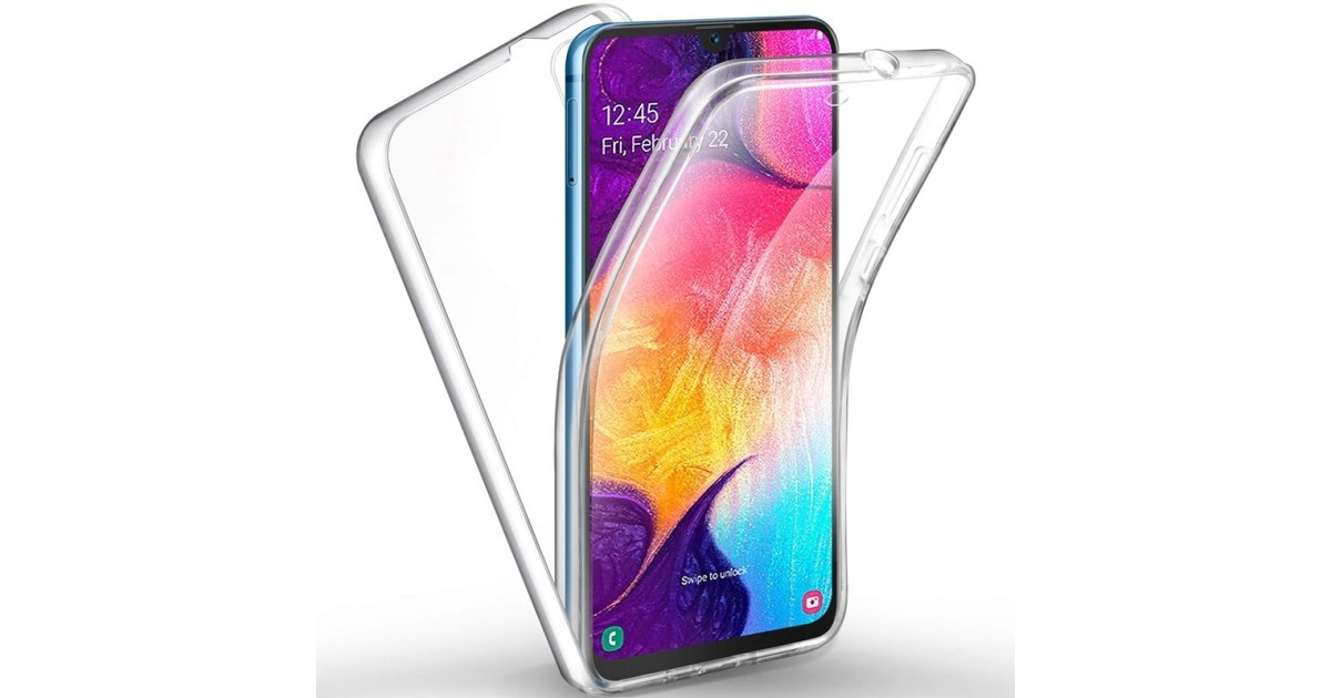 Husa Samsung Galaxy A41 - Silicon Tpu Full 360 ( Fata+Spate) , transparenta