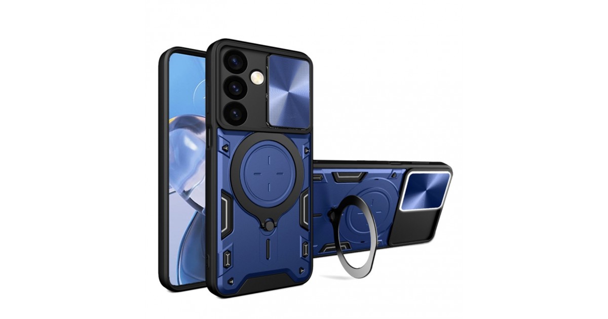 Husa pentru Samsung Galaxy S24 - Techsuit CamGuard Pro - Albastra
