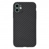 Husa pentru iPhone 11 - Techsuit Carbonite FiberShell - Neagra