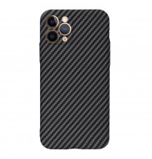 Husa pentru iPhone 11 Pro - Techsuit Carbonite FiberShell - Neagra