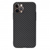 Husa pentru iPhone 11 Pro - Techsuit Carbonite FiberShell - Neagra