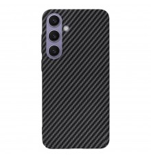Husa pentru Samsung Galaxy S24 Plus - Techsuit Carbonite FiberShell - Neagra
