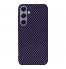 Husa pentru Samsung Galaxy S24 Plus - Techsuit Carbonite FiberShell - Mov