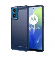 Husa pentru Motorola Moto G04 / G04s / E14 - Techsuit SoftFlex - Sea Albastra