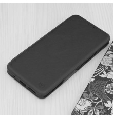 Husa pentru Motorola Moto G04 / Moto G04s / Moto G24 / Moto E14 - Techsuit Safe Wallet Plus - Neagra