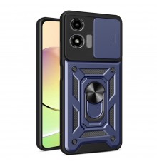 Husa pentru Motorola Moto G04 / Moto G04s / Moto G24 / Moto E14 - Techsuit Carbonite FiberShell - Mov