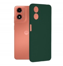 Husa pentru Motorola Moto G04 / Moto G04s / Moto G24 / Moto E14 - Techsuit Carbonite FiberShell - Rosie Vortex