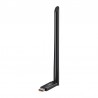 Adaptor Wi-Fi cu antena 150Mbps Windows/Linux - Baseus FastJoy (B01317600111-00) - Negru