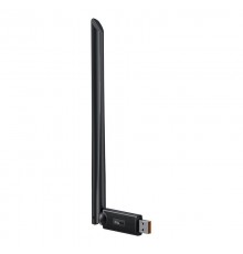 Adaptor Wi-Fi cu antena 150Mbps Windows/Linux - Baseus FastJoy (B01317600111-00) - Negru