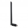 Adaptor Wi-Fi cu antena 150Mbps Windows/Linux - Baseus FastJoy (B01317600111-00) - Negru