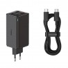 Incarcator 2x USB, 2x Type-C, 100W + Cablu Type-C, 100W, 20V, 5A, 1m - Baseus GaN6 Pro (P10162705112-00) - Negru