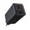 Incarcator 2x USB, 2x Type-C, 100W + Cablu Type-C, 100W, 20V, 5A, 1m - Baseus GaN6 Pro (P10162705112-00) - Negru