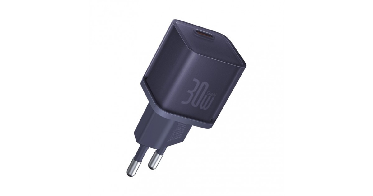 Incarcator GaN5S, Type-C, Fast Charge, 30W - Baseus Gallium Nitride (P10162504523-00) - Mov