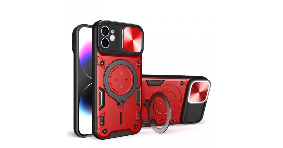 Husa pentru iPhone 11 - Techsuit CamGuard Pro - Rosie