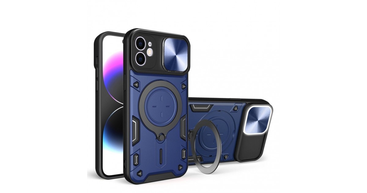 Husa pentru iPhone 11 - Techsuit CamGuard Pro - Albastra