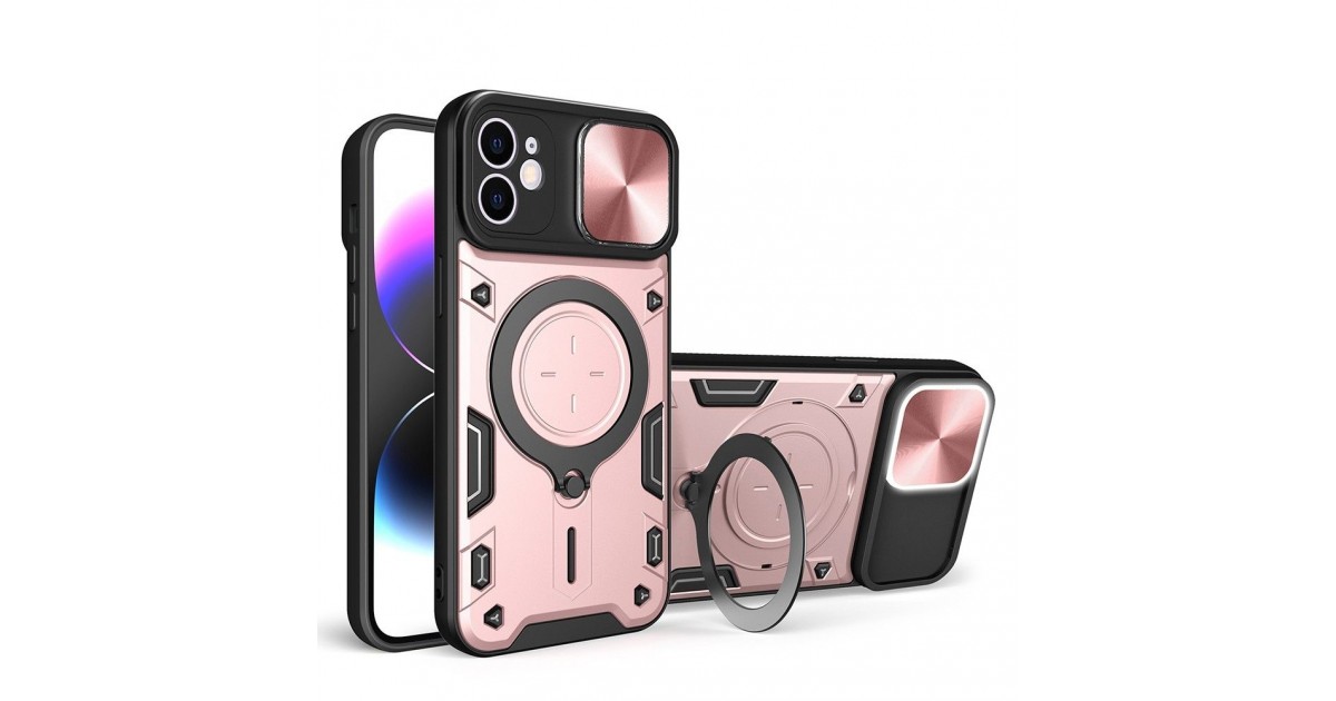 Husa pentru iPhone 11 - Techsuit CamGuard Pro - Rose Gold