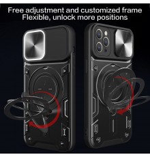 Husa pentru iPhone 11 Pro Max - Techsuit CamGuard Pro - Rosie