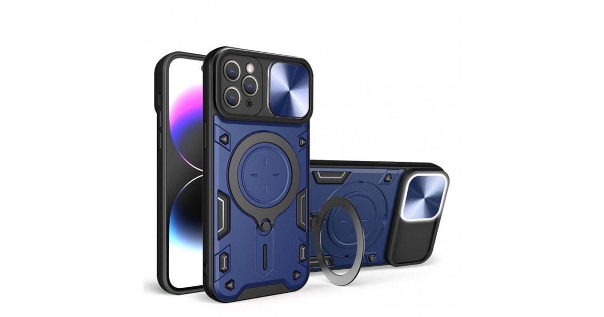 Husa pentru iPhone 11 Pro Max - Techsuit CamGuard Pro - Albastra