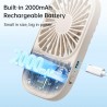 Ventilator Portabil 2000mAh -JisuLife (FA49) - Beige