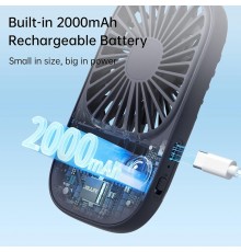 Ventilator Portabil 2000mAh -JisuLife (FA49) - Negru