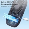 Ventilator Portabil 2000mAh -JisuLife (FA49) - Negru