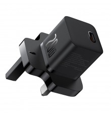 Incarcator Type-C cu Plug UK, Quick Charge 20W - Baseus (P10110907113-00) - Negru