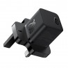 Incarcator Type-C cu Plug UK, Quick Charge 20W - Baseus (P10110907113-00) - Negru