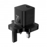 Incarcator Type-C cu Plug UK, Quick Charge 20W - Baseus (P10110907113-00) - Negru