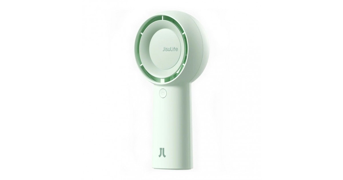 Ventilator Portabil cu Acumulator - JisuLife (FA43) - Verde menta Verde